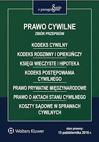 Prawo cywilne Zbiór przepisów -  - książka