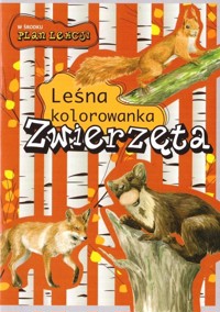 Leśna kolorowanka. Zwierzęta - Katarzyna Kopiec-Sekieta, Eliza Goszczyńska - książka