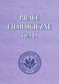 Prace Filologiczne Tom 51 -  - książka
