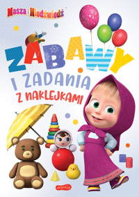 Masza i Niedźwiedź. Zabawy i zadania z naklejkami 2 - zbiorowa praca - książka
