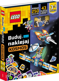 LEGO Master Brand. Buduj i naklejaj Kosmos - - książka