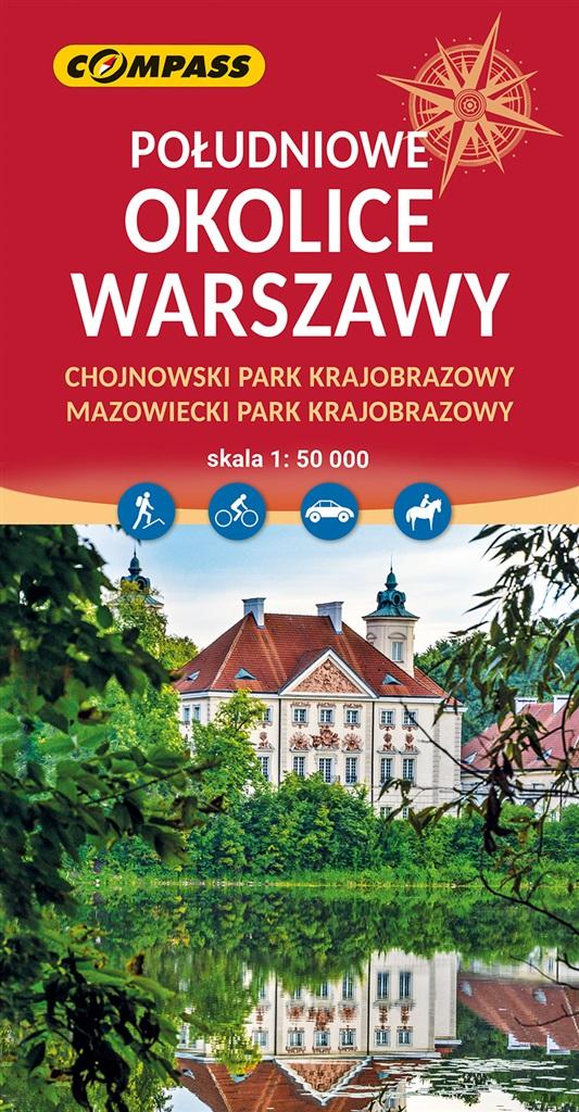 Mapa - Południowe okolice Warszawy 1:50 000 - zbiorowa praca - książka