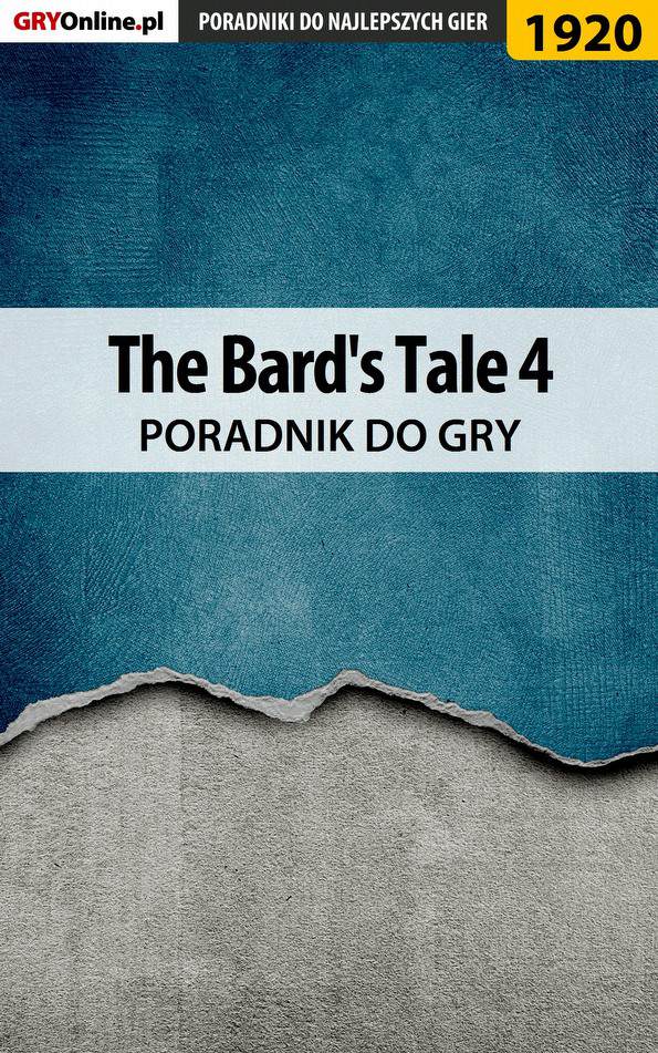 Okładka:The Bard's Tale 4 - poradnik do gry 