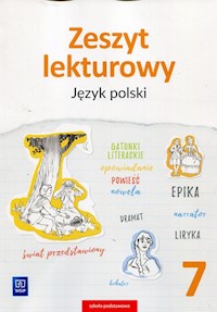 Zeszyt lekturowy Język polski 7 - Horwath Ewa - książka