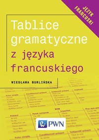 Tablice gramatyczne z języka francuskiego - Burlińska Wiesława - książka