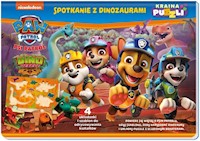 Psi Patrol Kraina puzzli Spotkanie z dinozaurami -  - książka