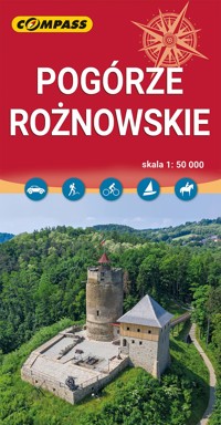 Pogórze Rożnowskie. Mapa turystyczna w skali 1: 50 000 - zbiorowa praca - książka