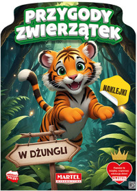Przygody zwierzątek w dżungli z naklejkami - Agata Niemirska - książka