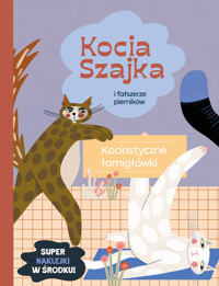 Kocia Szajka i fałszerze pierników. Kociastyczne łamigłówki - Agata Romaniuk - książka