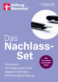 Das Nachlass-Set – die wichtigsten Fragen zum Thema Nachlass einfach erklärt, mit Steuerspartipps, Formularen und Ausfüllhilfen -  - ebook