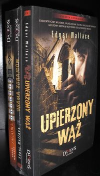 Upierzony wąż / Zagadka Szulera / Brama zdrajców - Edgar Wallace - książka