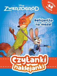 Czytanki naklejanki. Policjantka na medal. Disney Zwierzogród - Ilona Siwak - książka