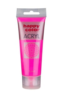 Farba akrylowa - fluo różowy 75ml (HA 7370 0075-221) -  - książka