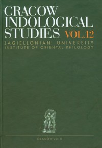 Cracow Indological Studies vol.12 - Marlewicz Halina - książka