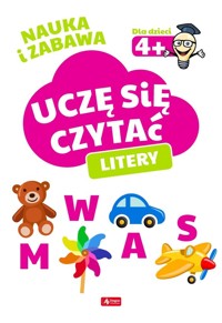 Uczę się czytać. Litery 4+ -  - książka