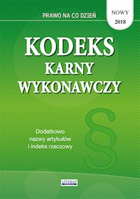 Kodeks karny wykonawczy - Kietschke Magdalena - książka
