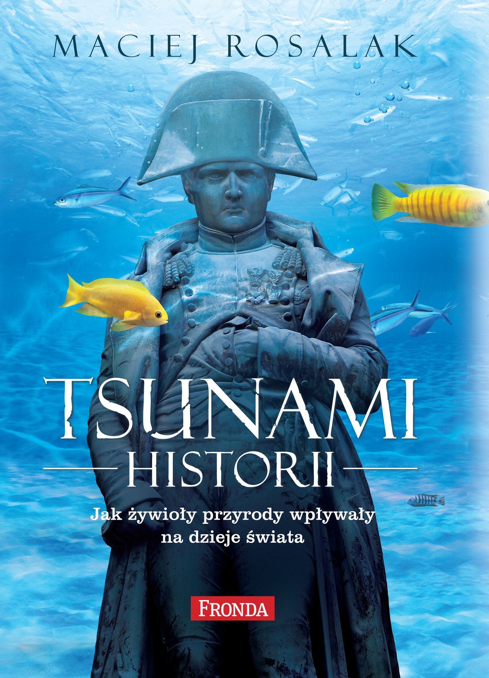 Okładka:Tsunami historii. Jak żywioły przyrody wpływały na dzieje świata 
