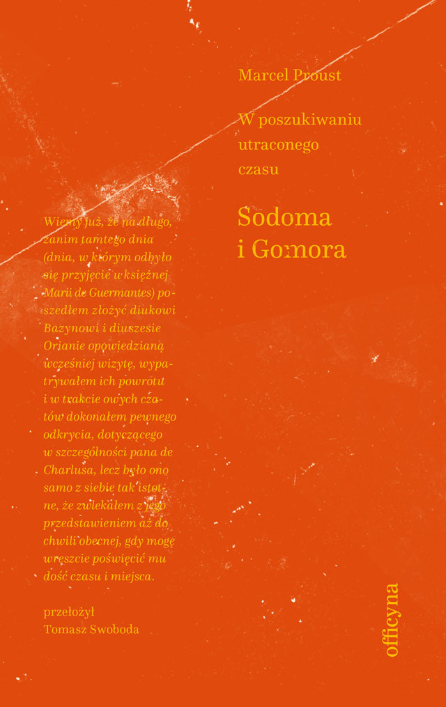 W poszukiwaniu utraconego czasu. Sodoma i Gomora
