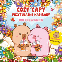 Cozy Capy. Przytulaśne kapibary. Kolorowanka - Helen H. Wu - książka