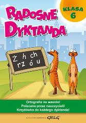 Radosne dyktanda klasa 6 - Joanna Zawadzka - książka