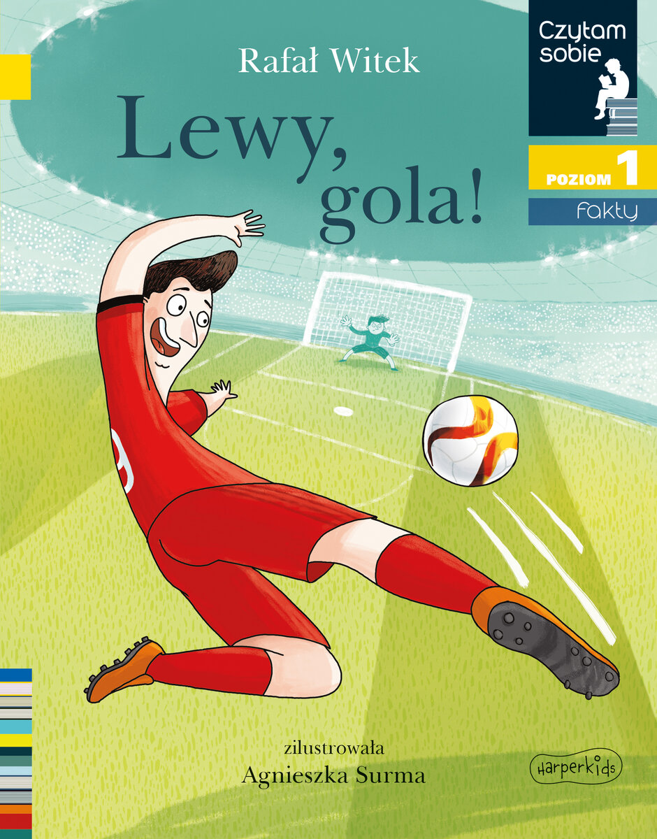 Lewy. Gola! Czytam sobie. Poziom 1 - Rafał Witek - książka