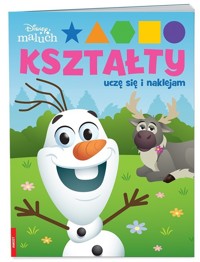 Disney Maluch. Kształty. Uczę Się I Naklejam -  - książka