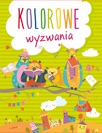 Teczka kolorowe wyzwania - zbiorowa praca - książka