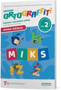 Ortograffiti MIKS  Poziom średnio zaawansowany Część 2 Klasy  4-6 - Chwastniewska Danuta, Czabaj Renata - książka