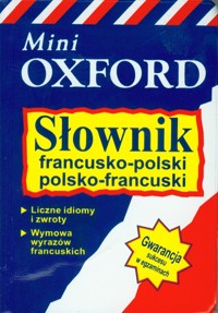 Słownik francusko-polski, polsko- francuski Mini -  - książka