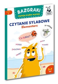 Bazgraki czytają trudne wyrazy Czytanie sylab Elementarz - Osuchowska Zuzanna - książka