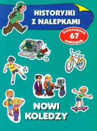 Nowi koledzy Historyjki z nalepkami - Wiśniewska Anna - książka