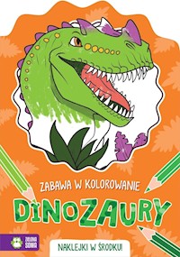 Zabawa w kolorowanie Dinozaury -  - książka