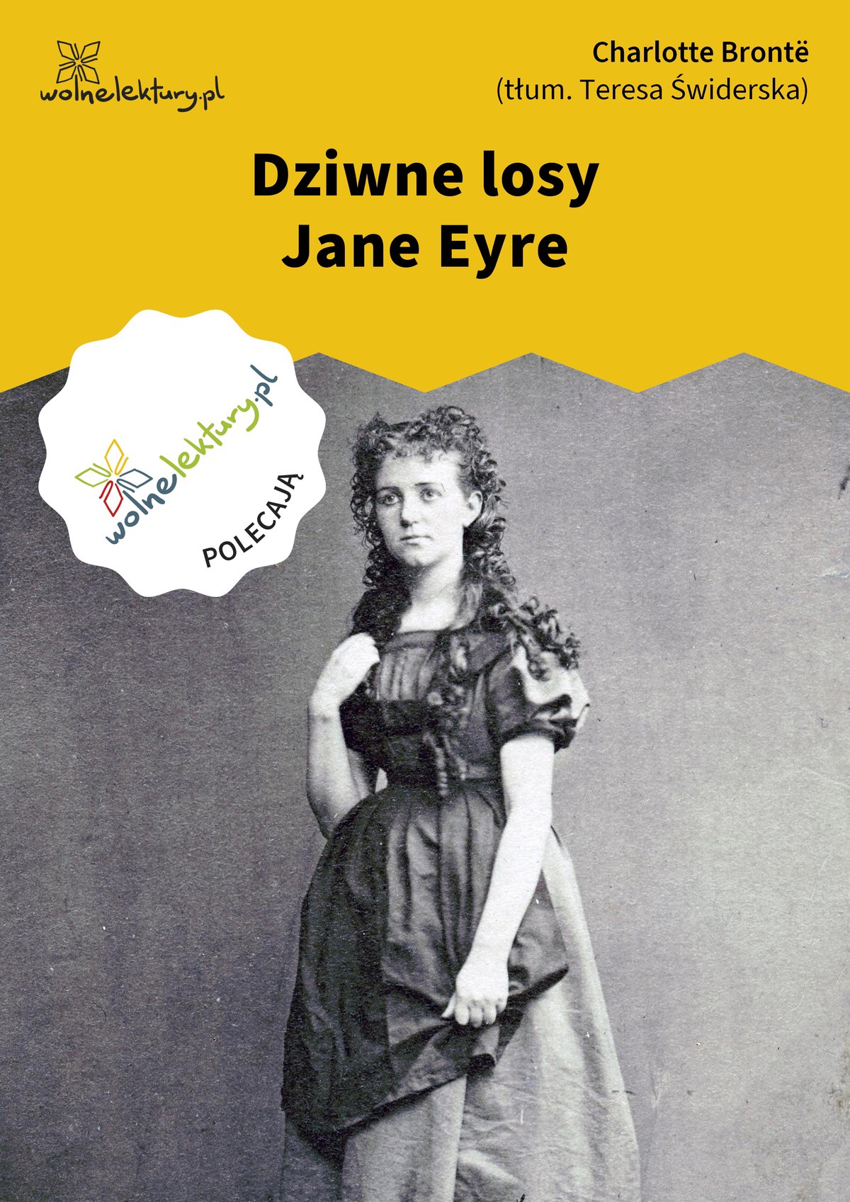 Okładka:Dziwne losy Jane Eyre 