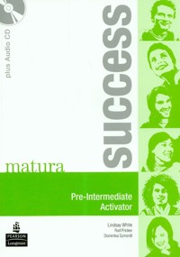 Matura Success Pre-Intermediate Activator z płytą CD - White Lindsay, Fricker Rod, Szmerdt Dominika - książka