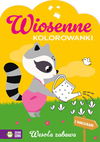 Wiosenne kolorowanki. Wesoła zabawa - zbiorowa praca - książka