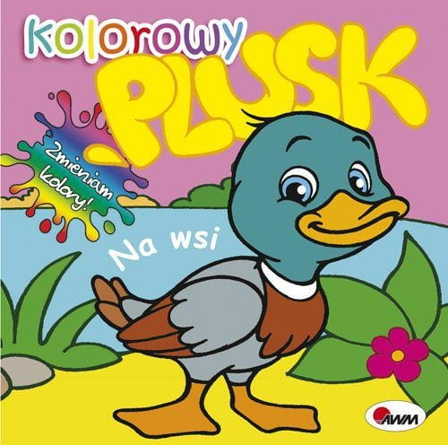 Kolorowy PLUSK. Na wsi - Mirosława Kwiecińska - książka