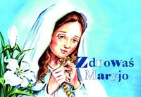 Zdrowaś Maryjo - malowanka dla dzieci -  - książka