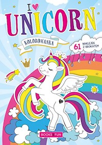 Kolorowanka Unicorn z naklejkami -  - książka