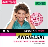 Słuchaj i mów Angielski Kurs językowy z nagraniami Pakiet 3w1 -  - książka