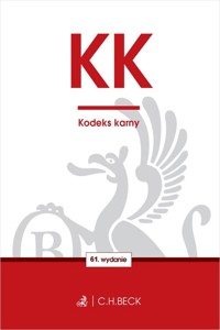 KK Kodeks karny -  - książka