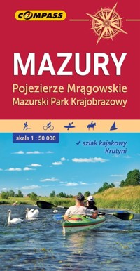 Mazury Pojezierze Mrągowskie Mazurski Park Krajobrazowy 1:50 000 -  - książka