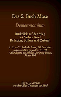 Das 5. Buch Mose, Deuteronomium, das 5. Gesetzbuch aus dem Alten Testament, Rückblick auf den Weg des Volkes Israel, Reflexion, Schluss und Zukunft - Martin Luther - ebook