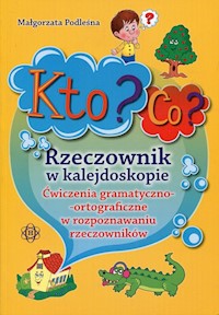 Kto? Co? Rzeczownik w kalejdoskopie - Podleśna Małgorzata - książka