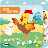 Dzień dobry Koguciku. Dźwiękoprzesuwanka - Elżbieta Korolkiewicz - książka