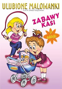 Ulubione malowanki Zabawy Kasi - Błędowski Ernest - książka