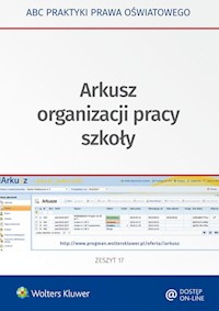Arkusz organizacji pracy szkoły - Marciniak Lidia, Piotrowska-Albin Elżbieta - książka