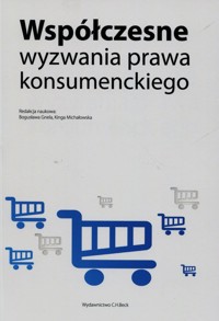 Współczesne wyzwania prawa konsumenckiego -  - książka