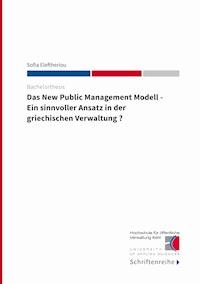Das New Public Management Modell - Sofia Eleftheriou - ebook