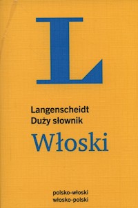 Duży słownik włoski Langenscheidt -  - książka