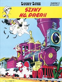 Lucky Luke Tom 9 Szyny na prerii - Goscinny Rene - książka